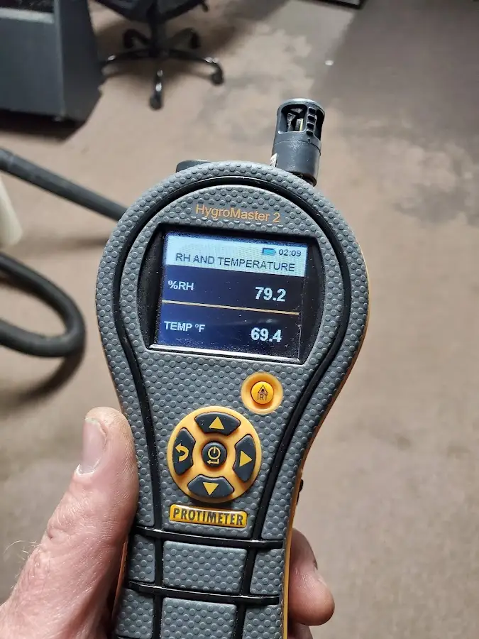 Moisture meter humidity assessment for Fire & Smoke Damage Restoration in Durango